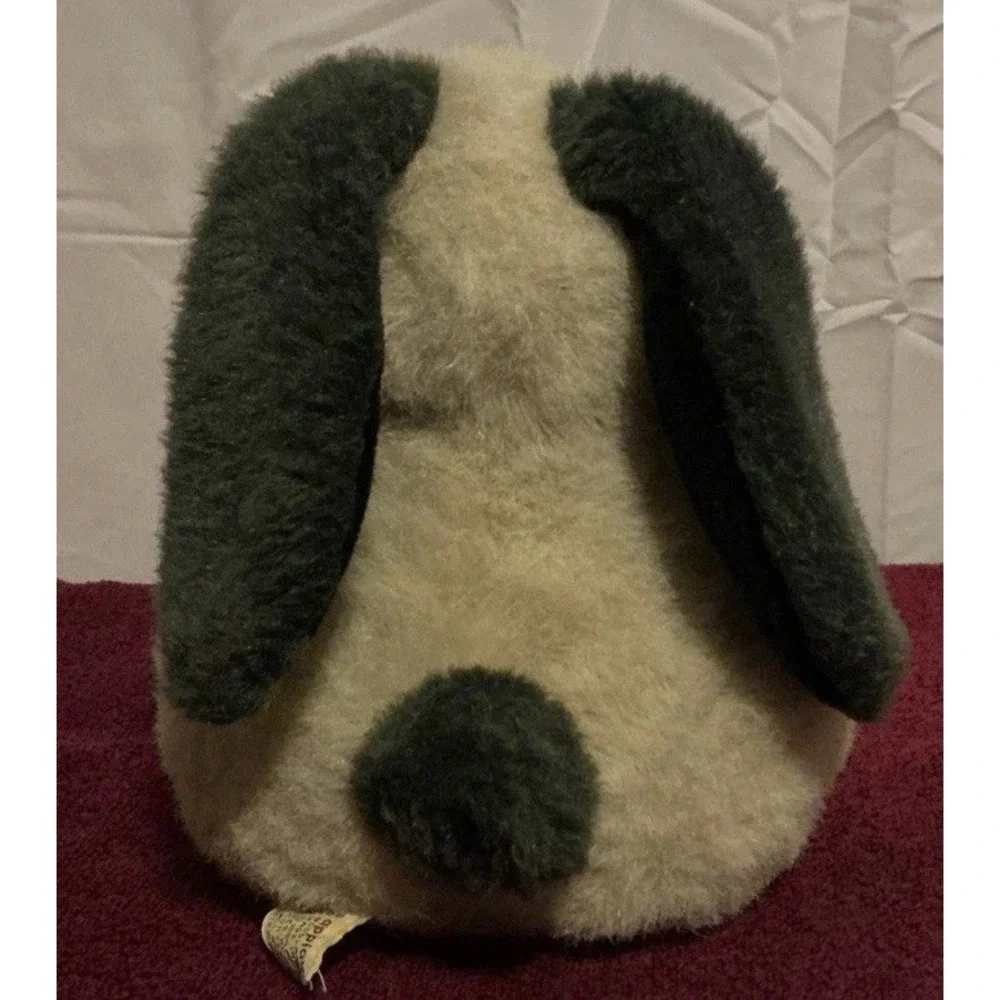 Vintage‎ 1994 Applause Baby Lop Earned Rabbit #53585, Gray And Black, 7.5